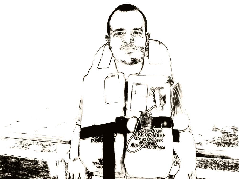 Ilustración del autor incluida en el manuscrito.